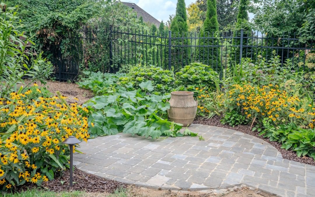 Garden Patios With Native Plantings