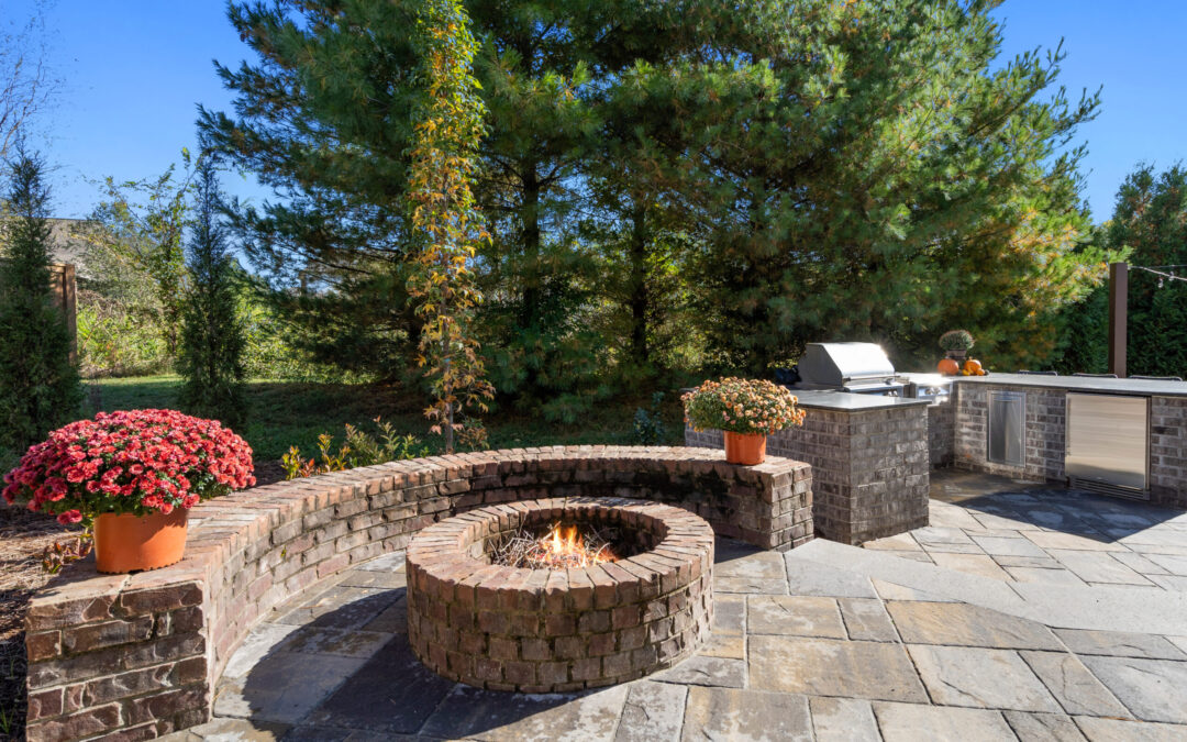 Fire Feature Inspiration: Designing a Cozy Outdoor Space for Cooler Nights