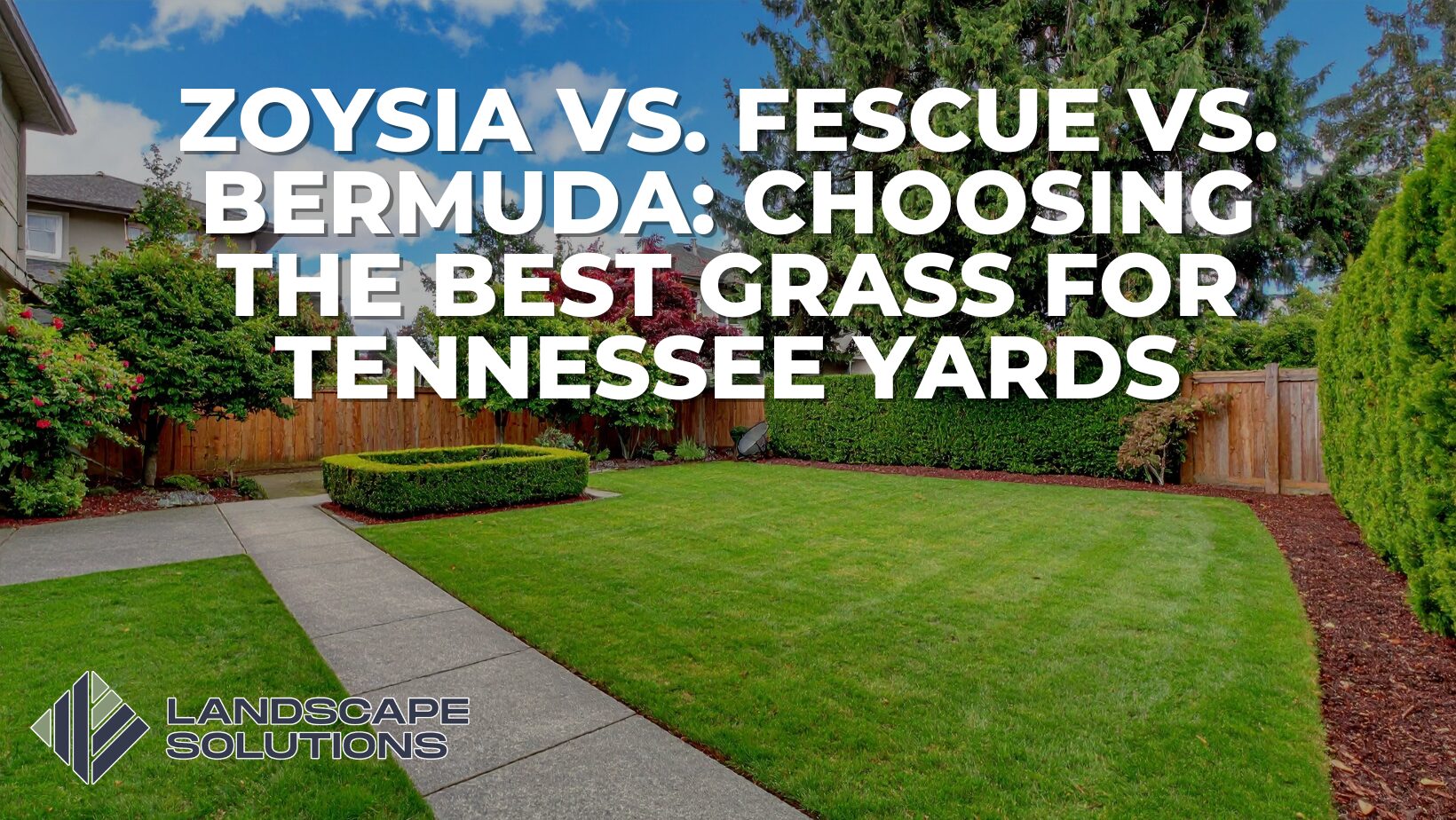 Beautiful Tennessee yard choosing the right type of grass